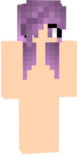 Purple Maid Hair Girl