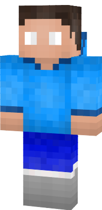 Preview of texture: Herobrine - New - Made by a RANDOM Kid