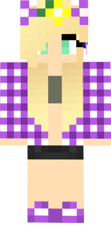 Cute Flower Girl skin