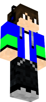 Edited Blue Hoodie Skin