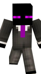 enderman in a sut