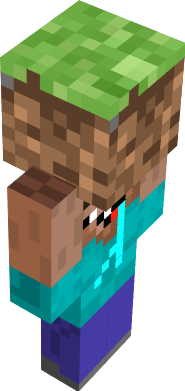 Preview of texture: noob holding a dirt block