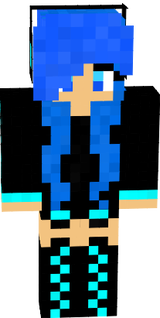 blue girl =3