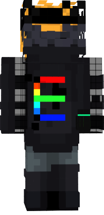 Preview of texture: orange hair black suit
