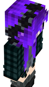 Purple hair 