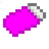 Pink sleeping bag