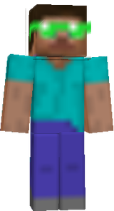 Real Steve with Green Glasses