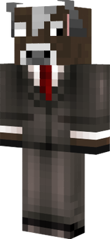 BeastX Cow in a Suit with Missing Pupil