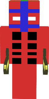 steavs red herobrine armor