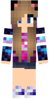 Cute galaxy girl