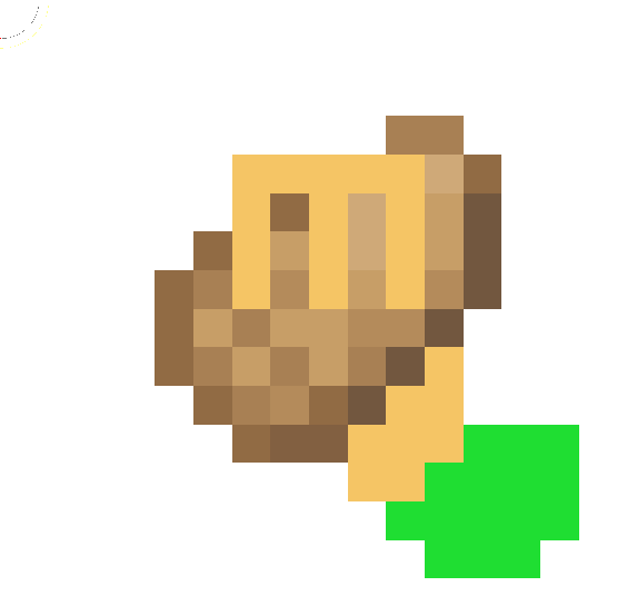 Preview of texture: man holding rabbit foot