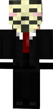 anonymous gamer - player Skin - NovaSkin