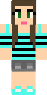 cool teal girl 3