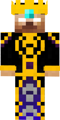 King Herobrine - player Skin - NovaSkin