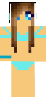 Blue Bikinie Girl