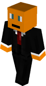 Charmander in a suit