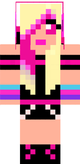 Pink creeper girl