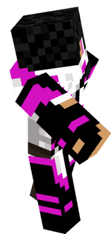 purple ninja blue eyes fixed