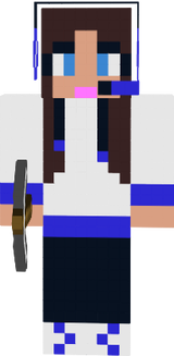 blue gaming girl (edit)