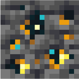 Sculk gold deepslate ore