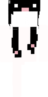 skin cu par negru