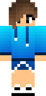 sky blue blue Cool Girl pro Gamer by:chatgirl may