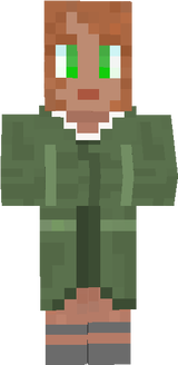 Girl green villager 2