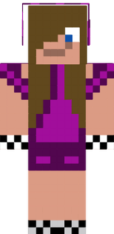 Purplr girl.