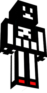 the black white