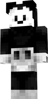 mikey mouse preto e branco