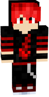 Kirito Red hair and red eyes (Sword art)