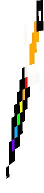 Preview of texture: Rainbow Dagger (Wooden Sword Retexture)