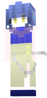blue girl