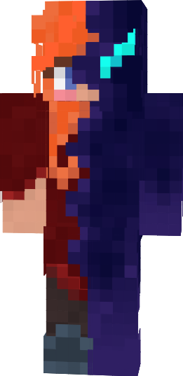 Preview of texture: half demon skin 3