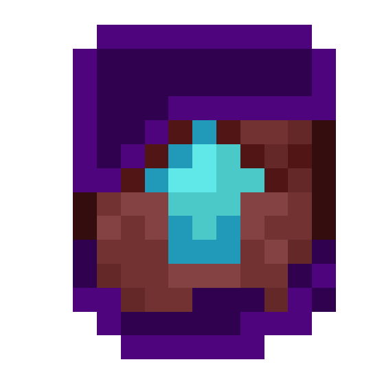 Preview of texture: NetheriteVoidStormUpgradeSmithingTemplate