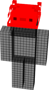 czapka czerwony axelotl