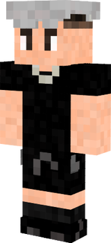 SkinnyNicoo Short Negro