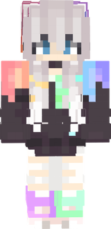 rainbow girl