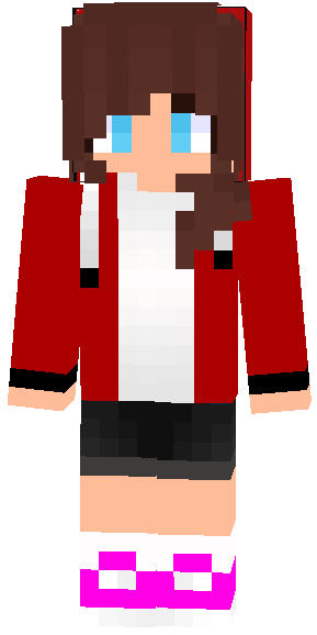 Maizen JJ Girl (Kamui - Minecraft Animation) JJ became a girl - JJ Skin ...