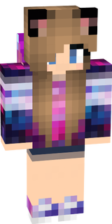 fille galaxie chat original