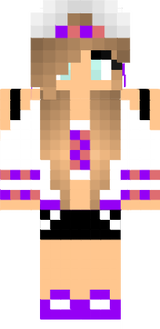 skin minecraft violet