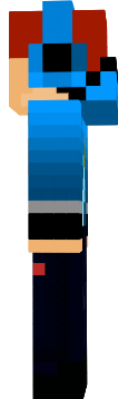blue shirt teen
