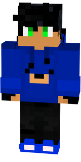 Blue Bear Hood Down