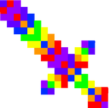 Rainbow sword