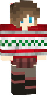 cute red and green white Yuko christmas xd may