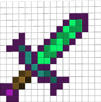 Preview of texture: diamond_sword.png