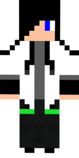 Minecraft Teenager White hoody