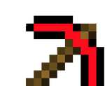 Red Diamond Pickaxe