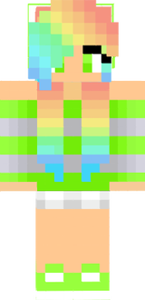 rainbow girl