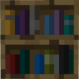 Muted Bookshelf